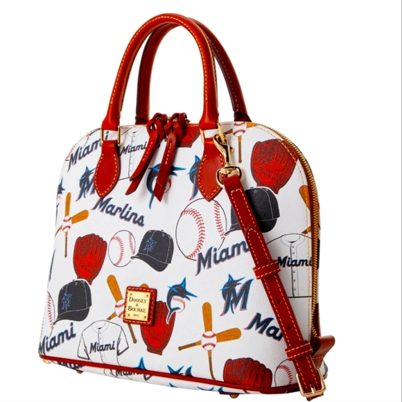 Dooney & Bourke Handbags - Dooney & Bourke Marlins Zip Zip Satchel W/ Dustbag